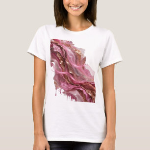 Witty Silver ABSTRACT ART Fashion Print T-Shirt