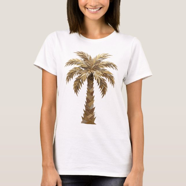 Witty Silver ABSTRACT ART Modern Design T-Shirt (Front)