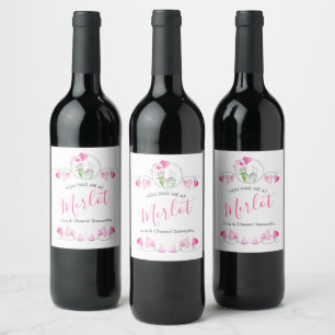 Witty Valentine's Day Wine Gifts Wine Label