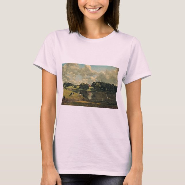 Wivenhoe Park by John Constable  T-Shirt (Front)