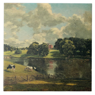 Wivenhoe Park by John Constable Tile
