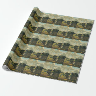 Wivenhoe Park by John Constable Wrapping Paper