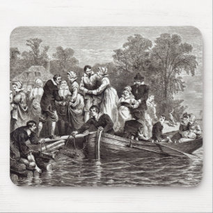 Wives for the Settlers at Jamestown Mouse Pad