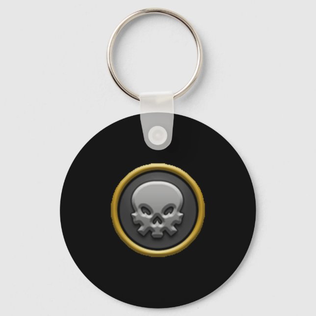 Wizard101 Death School Keychain (Front)
