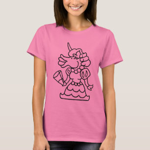 Wizard101 Doodle Francesca (Black & White) T-Shirt