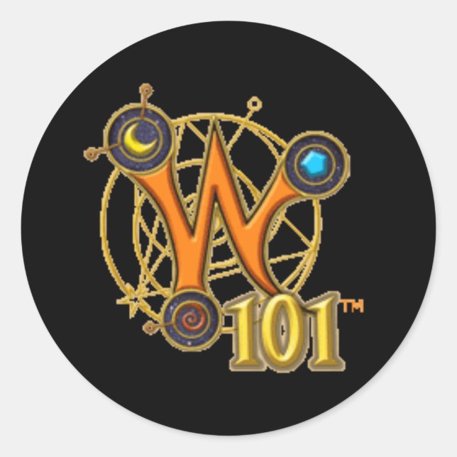 Wizard101 Logo Sticker (Front)