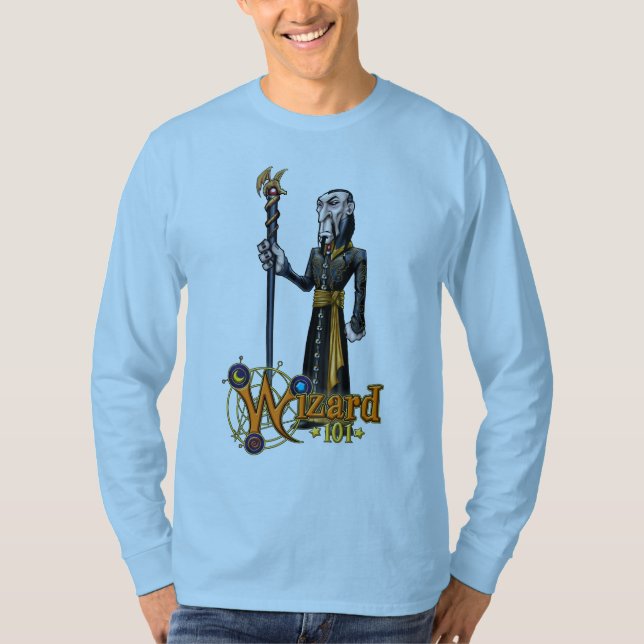 Wizard101 Malistaire Long Sleeve Shirt (Front)
