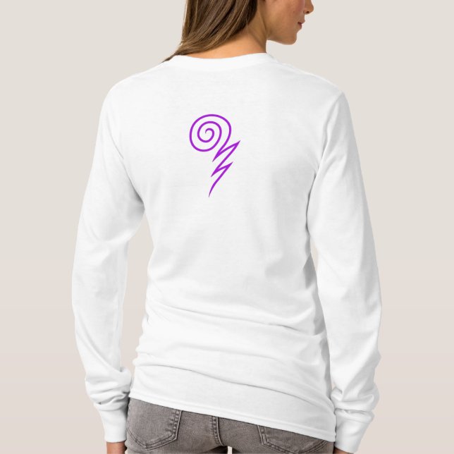 Wizard101 Storm Hoodie - Women T-Shirt (Back)