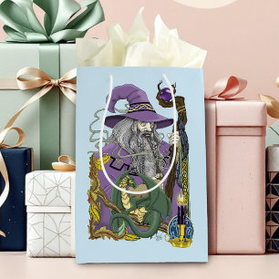 Wizard and Dragon Medium Gift Bag