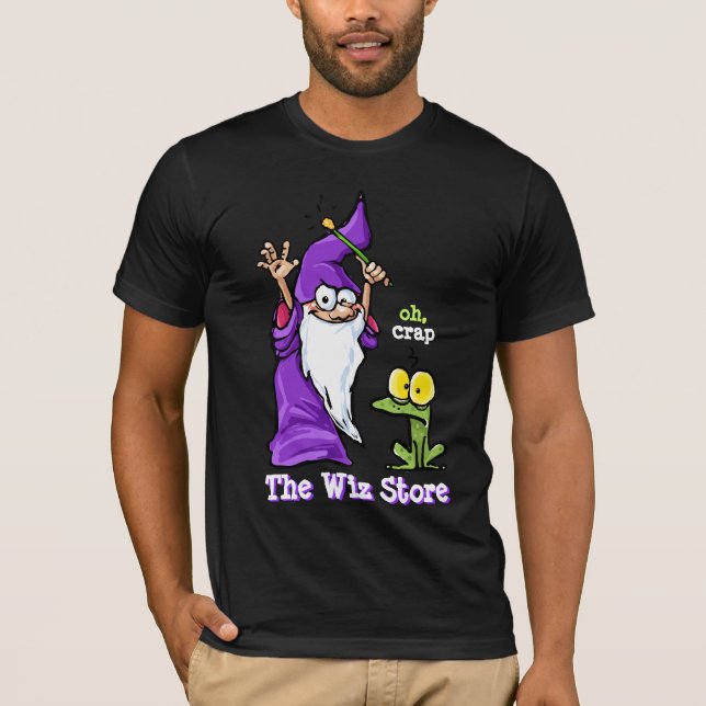 Wizard and Toad customisable shirt (Front)