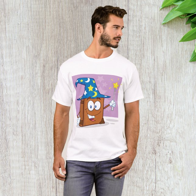 Wizard Book Mens T-Shirt (Creator Uploaded)