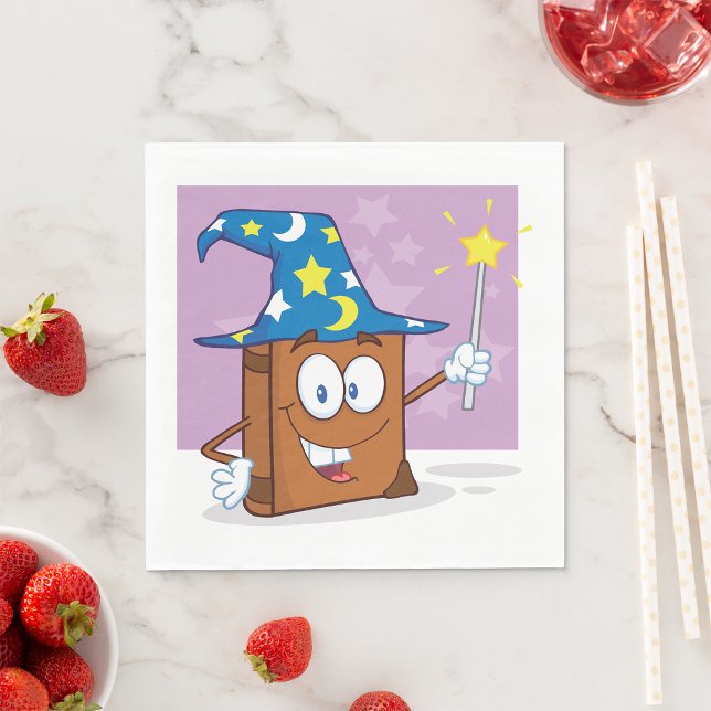 Wizard Book Paper Napkins (Creator Uploaded)