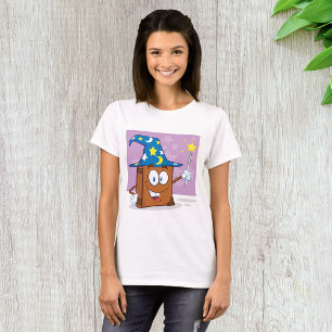 Wizard Book Womens T-Shirt