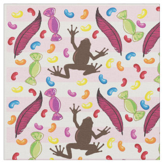 Wizard Candy Chocolate Frogs Fabric