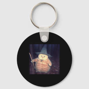 Wizard Cat Halloween Cat Meme _1  Key Ring