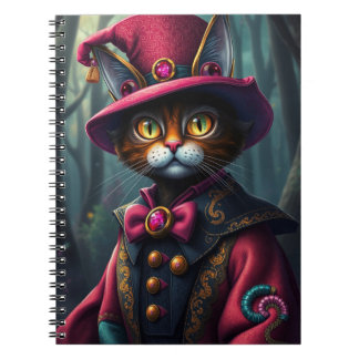 Wizard Cat  Paper Notebook