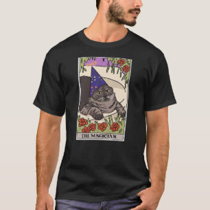 Wizard Cat Tarot Card T-Shirt