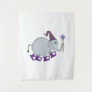 Wizard Elephant Tapestry