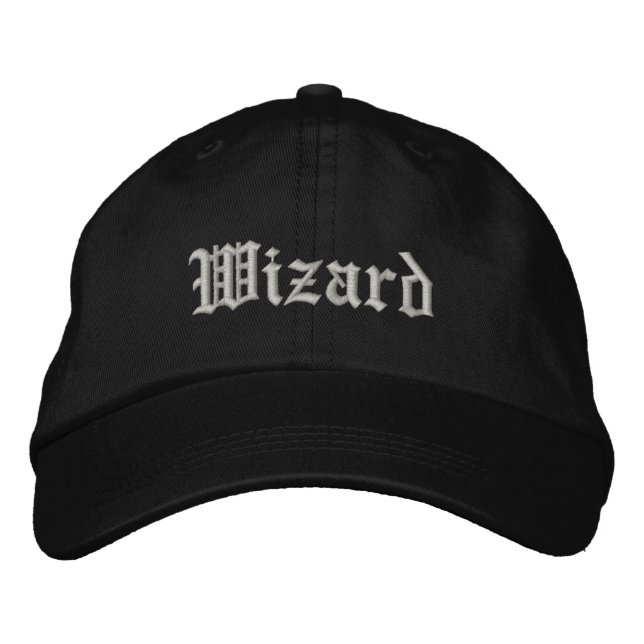 Wizard Embroidered Hat (Front)