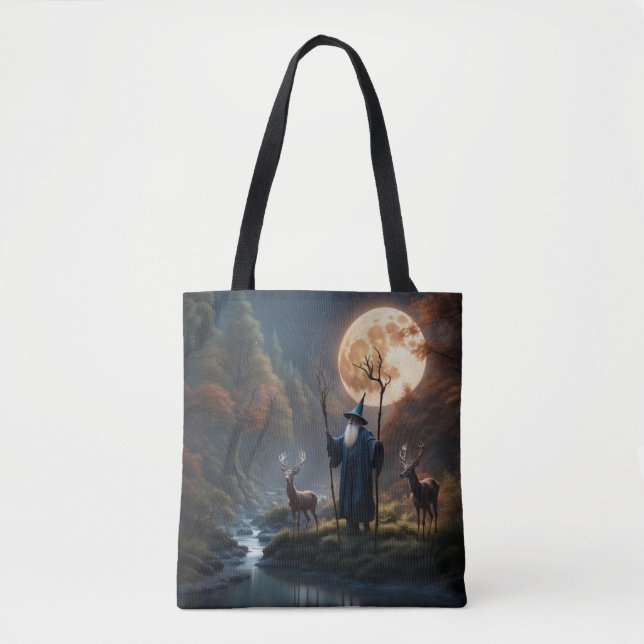 Wizard Forest Tote Bag (Front)