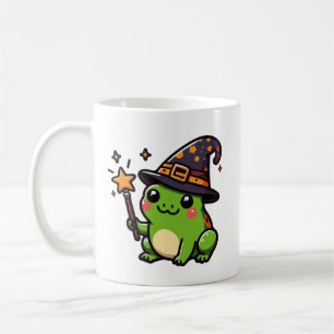 Wizard frog coffee mug