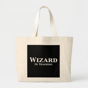 Wizard In Training Gifts Large Tote Bag