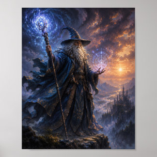 Wizard Magic Poster
