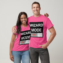 Wizard Mode: Dark Edition - Double Sided T-Shirt