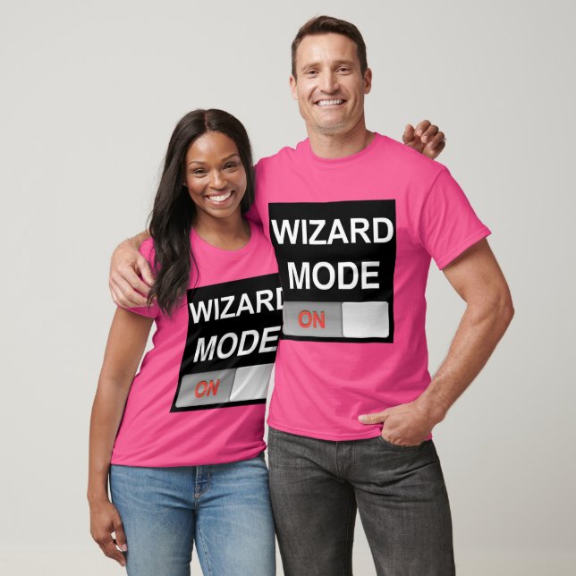 Wizard Mode: Dark Edition - Double Sided T-Shirt (Unisex)