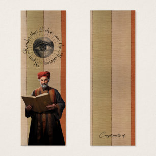 Wizard Mystic Readers of Mysteries Custom Bookmark
