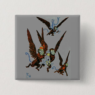 Wizard of Oz 15 Cm Square Badge
