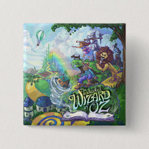 Wizard of Oz 15 Cm Square Badge