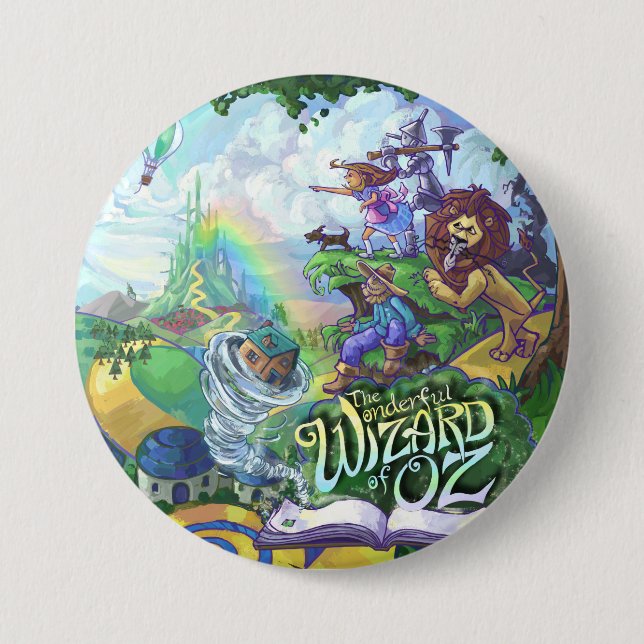Wizard of Oz 7.5 Cm Round Badge (Front)