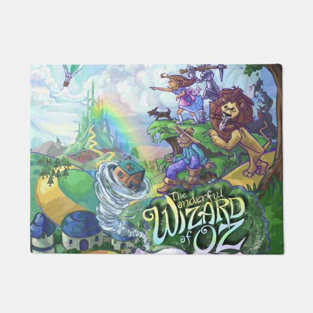 Wizard of Oz Art Doormat (Front)