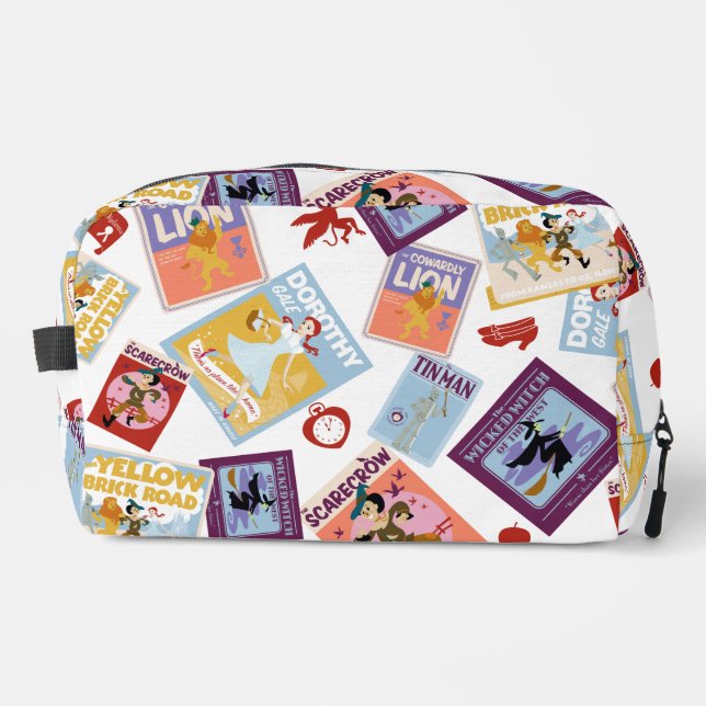 Wizard of Oz™ Character Print Toss Pattern Dopp Kit (Front)