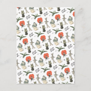 Wizard of Oz Characters Postcard