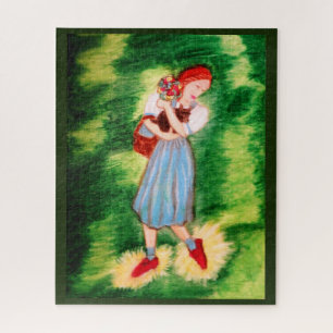 WIZARD OF OZ DOROTHY AND HER SHOES JIGSAW PUZZLE