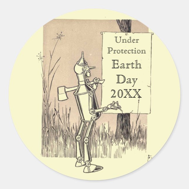 Wizard of Oz Earth Day Stickers (Front)