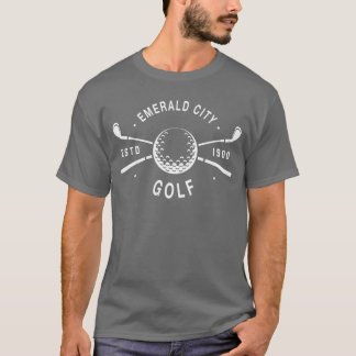Wizard of Oz Emerald City Golf Player Costume Hall T-Shirt
