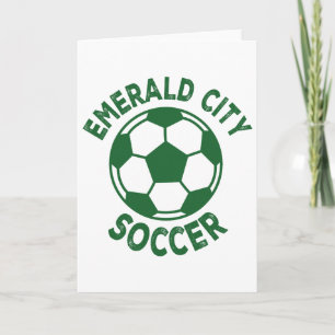 Wizard Of Oz Emerald City Soccer Footbyll Costume  Card