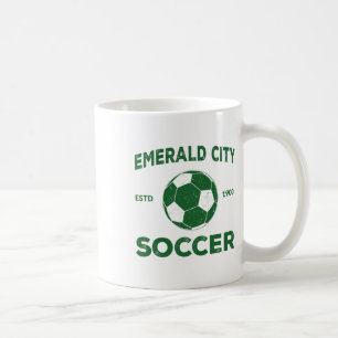 Wizard Of Oz Emerald City Soccer Footbyll Costume Coffee Mug