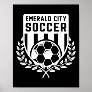 Wizard Of Oz Emerald City Soccer Footbyll Costume  Poster