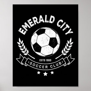 Wizard Of Oz Emerald City Soccer Footll Costume Ha Poster