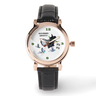 WIZARD OF OZ FLYING WITCH WATCH