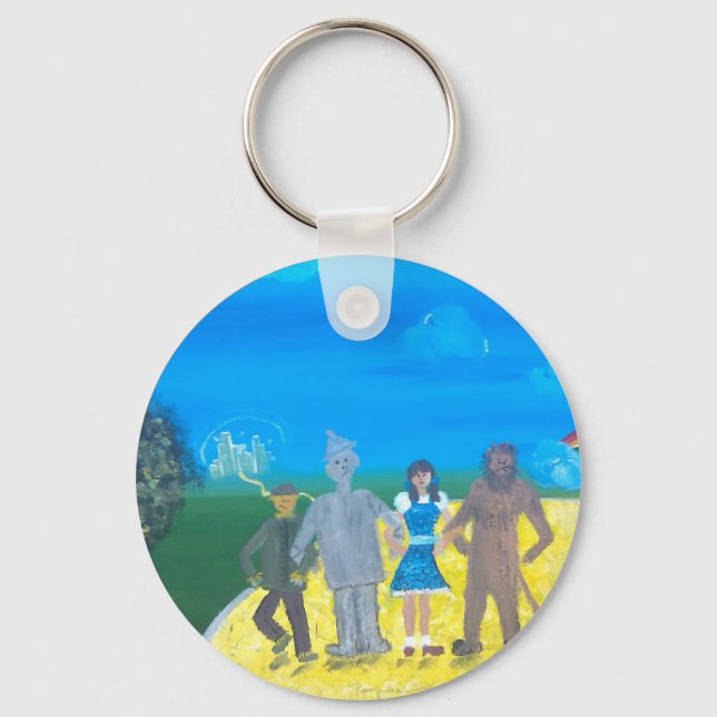 Wizard of Oz Key Ring (Front)
