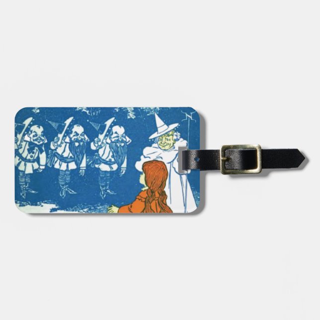Wizard of Oz Luggage Tag (Front Horizontal)