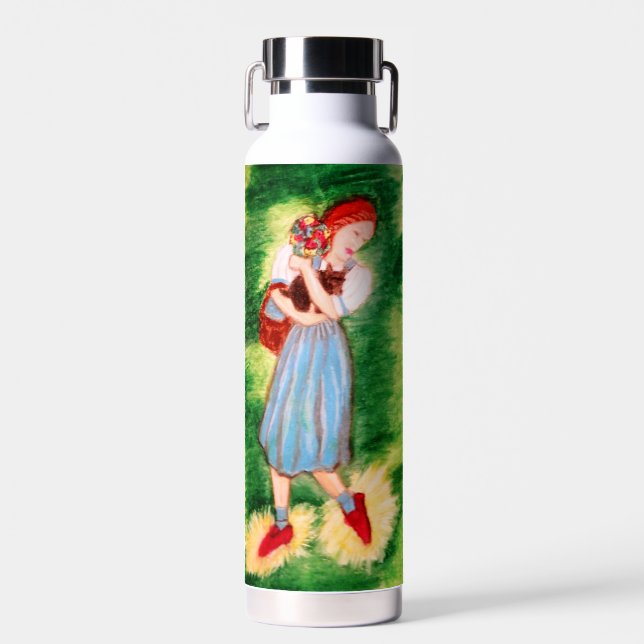 WIZARD OF OZ MAGIC SHOES WATER BOTTLE (Front)