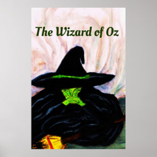 WIZARD OF OZ MELTING WITCH   POSTER