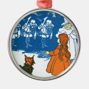 Wizard of Oz Metal Tree Decoration