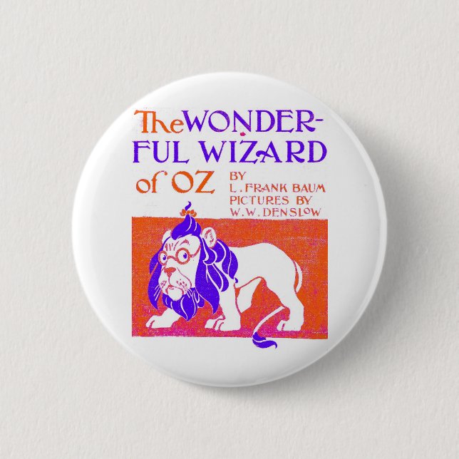 Wizard of Oz Original 6 Cm Round Badge (Front)